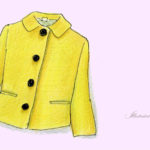 黄色のジャケットを買いました。Machiko Jinto London