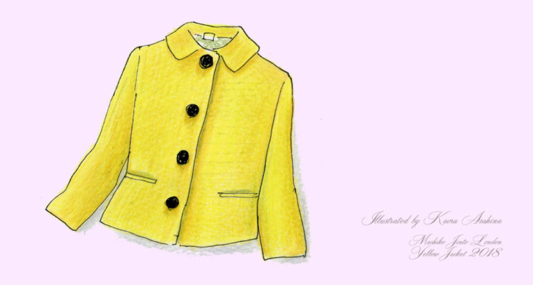 黄色のジャケット